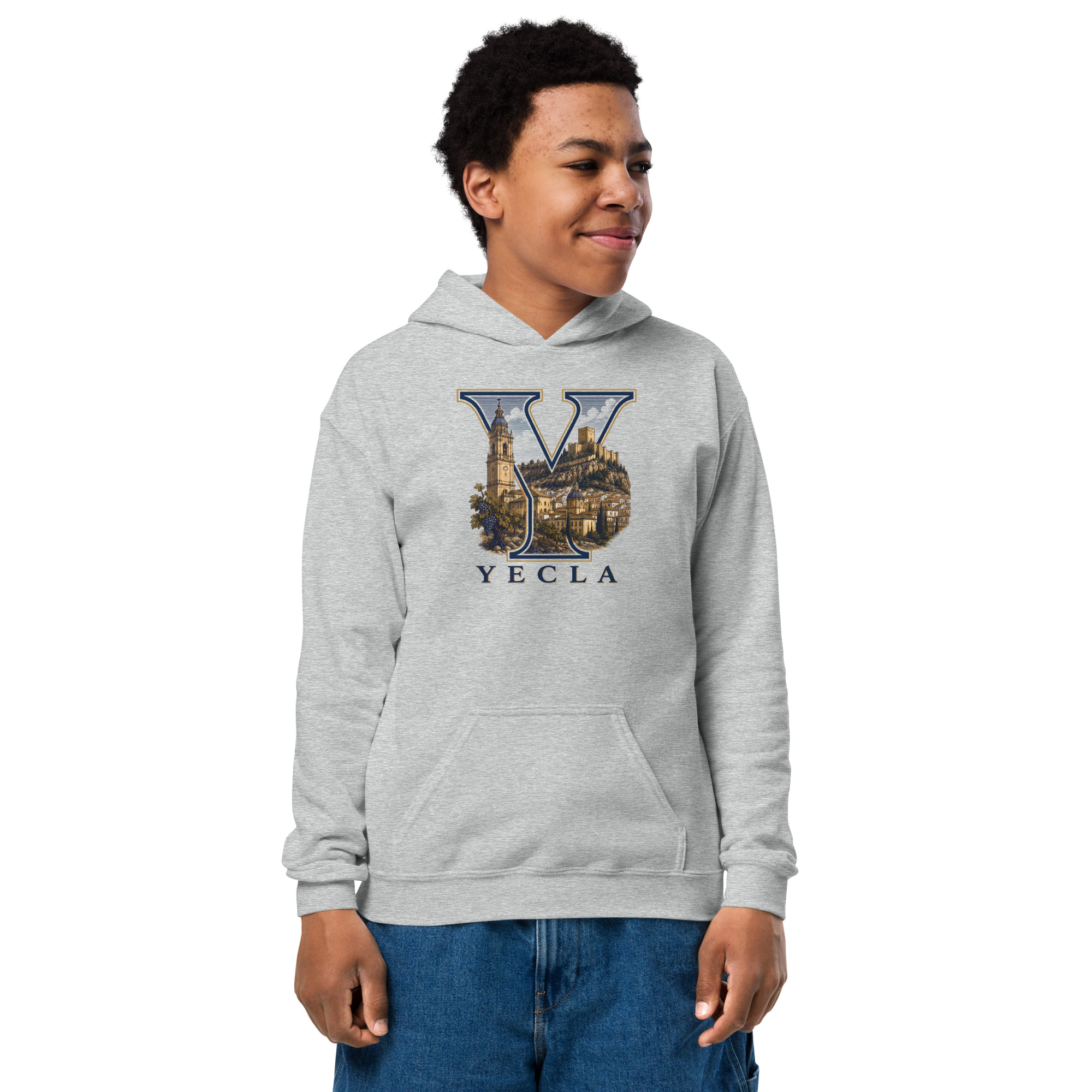 Sudadera gruesa con capucha para niño