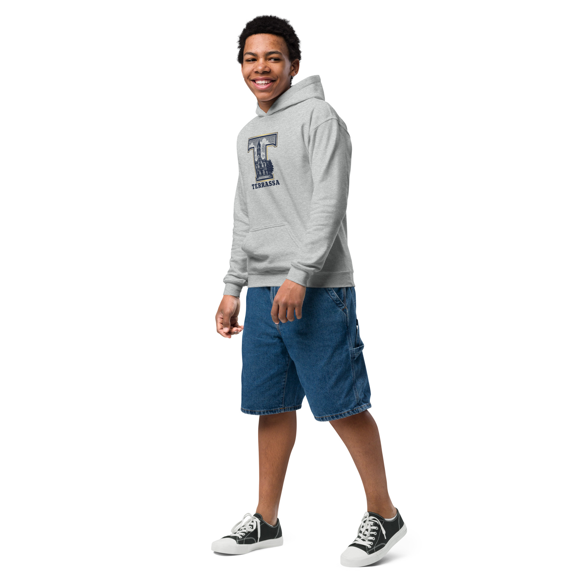 Sudadera gruesa con capucha para niño - Imagen 7