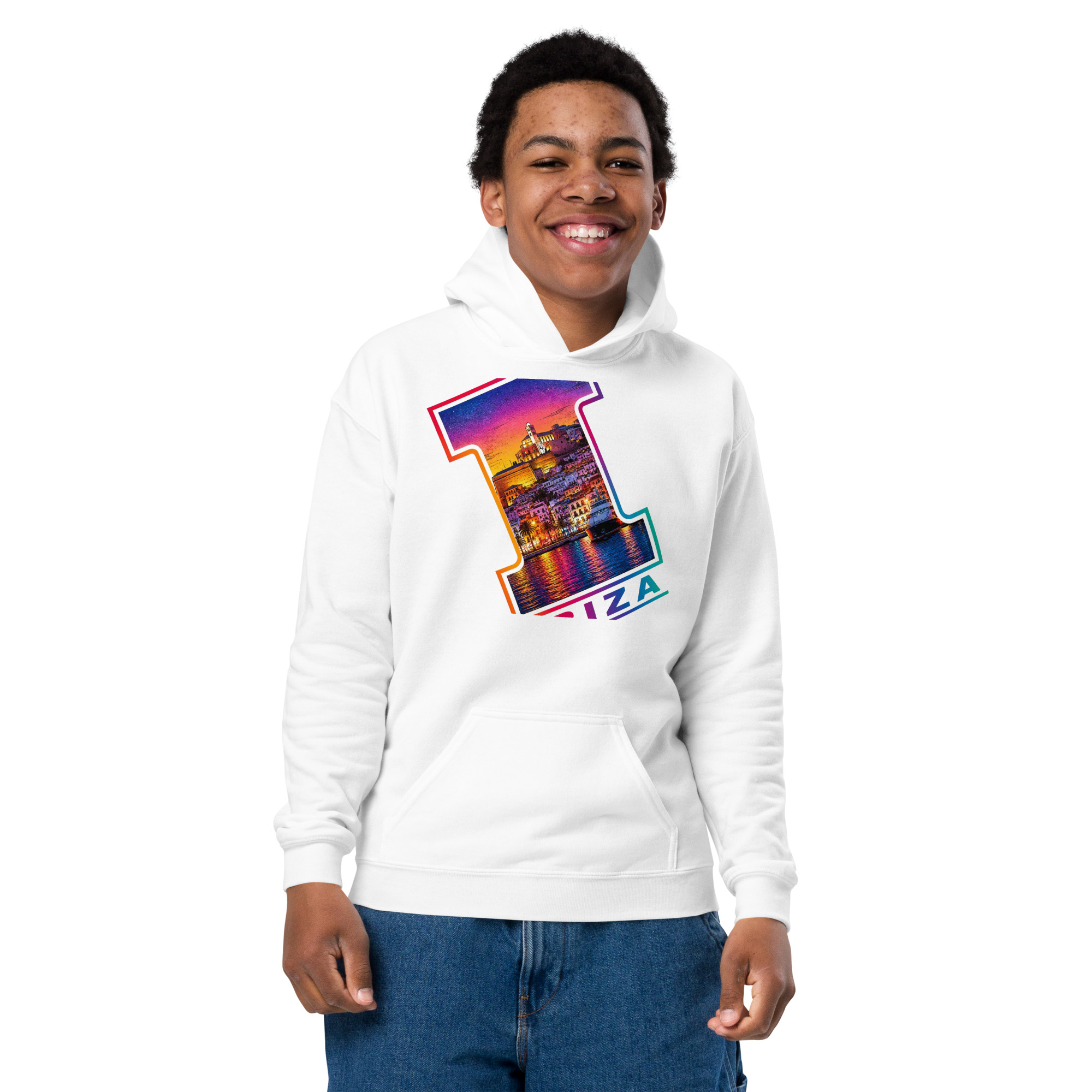 Sudadera gruesa con capucha para niño