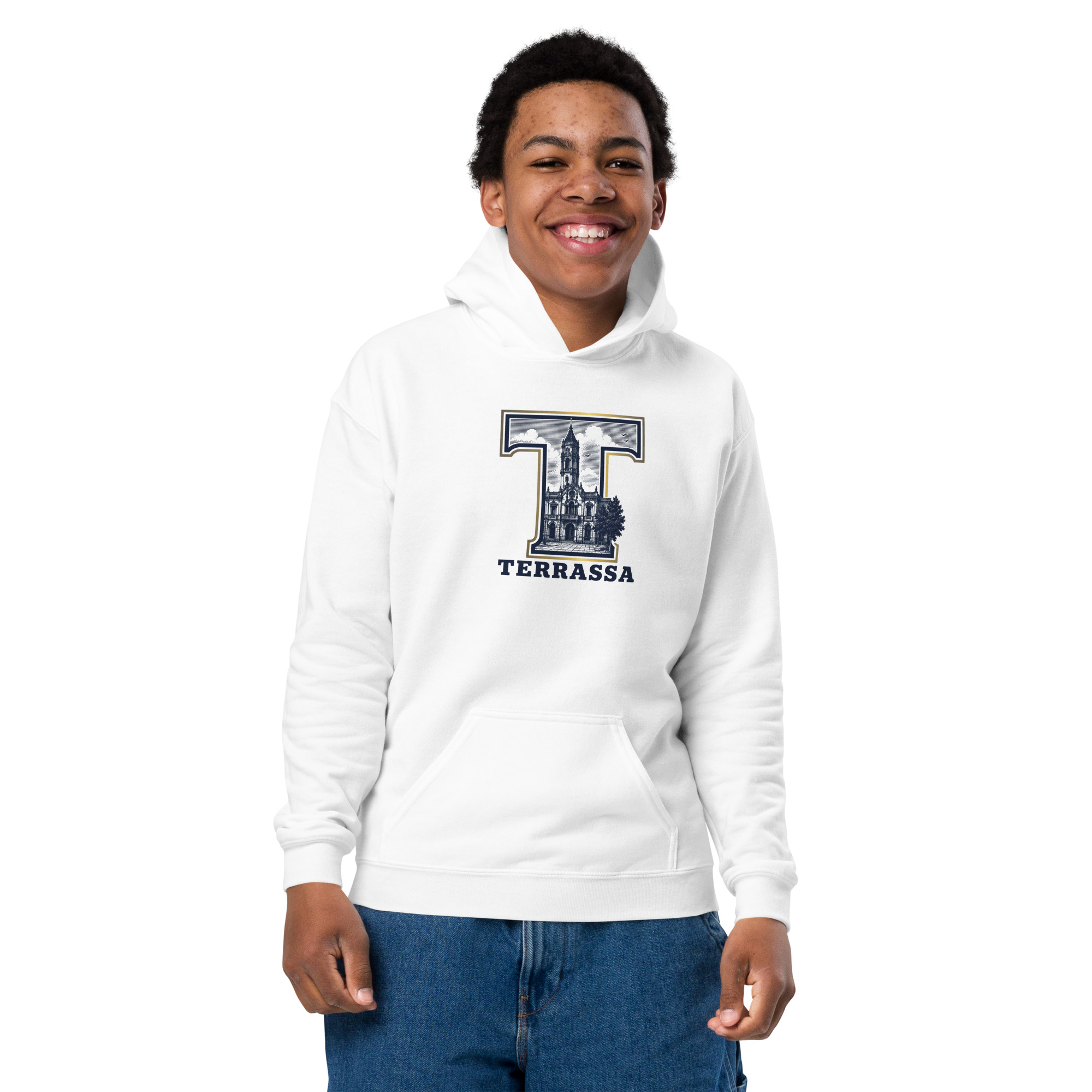Sudadera gruesa con capucha para niño - Imagen 6