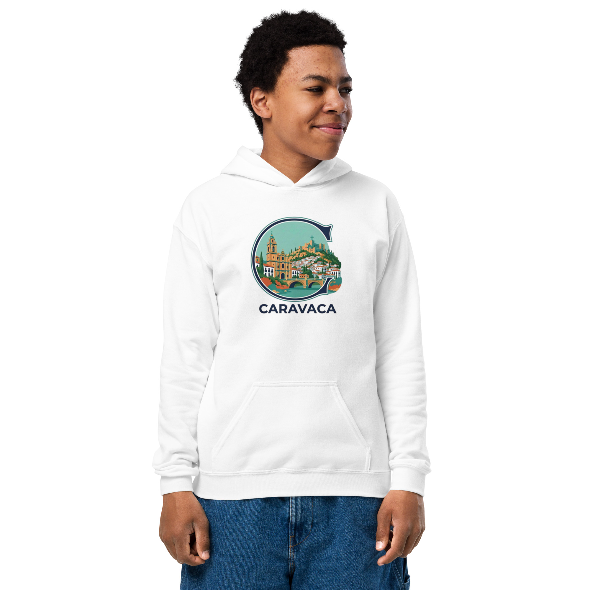 Sudadera gruesa con capucha para niño