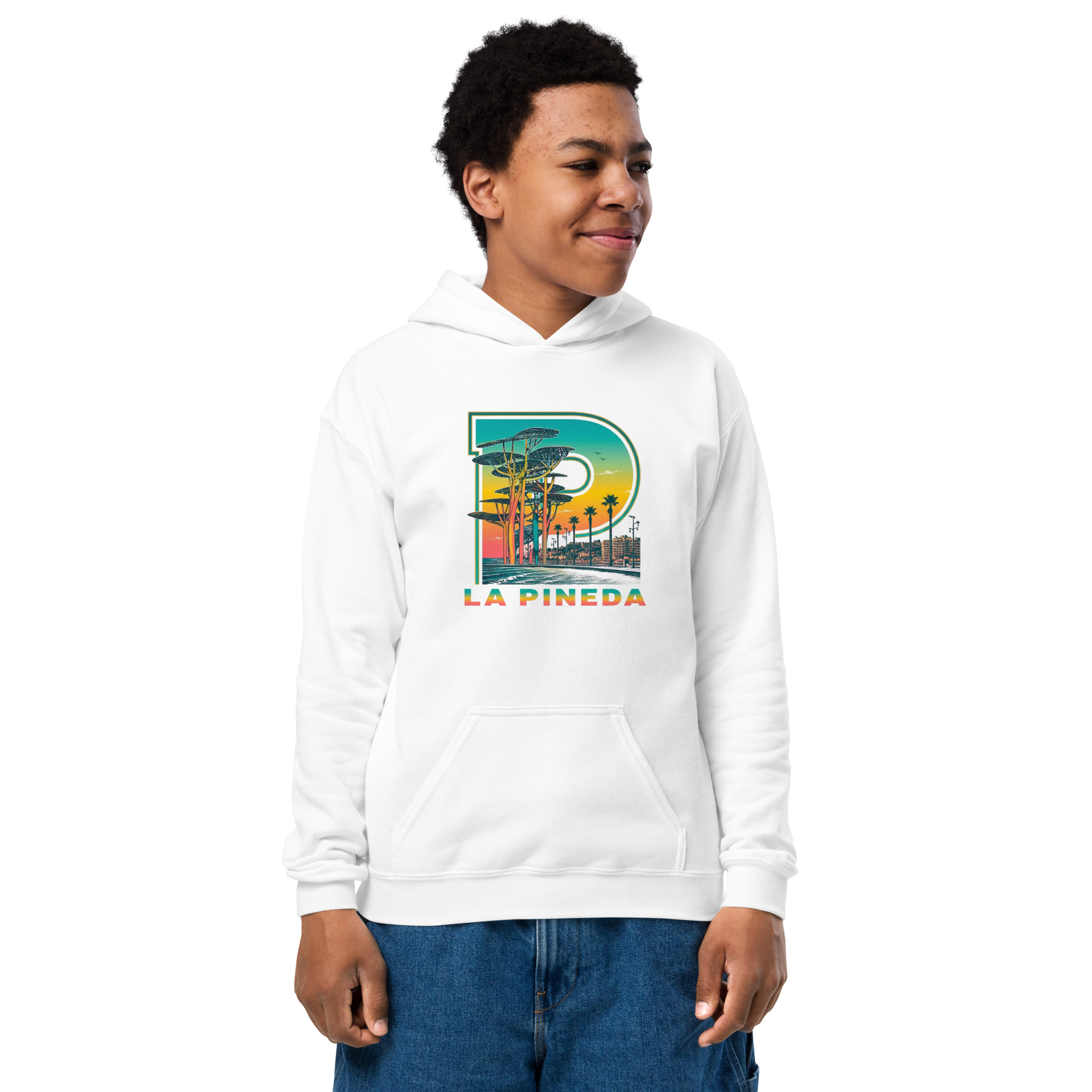 Sudadera gruesa con capucha para niño